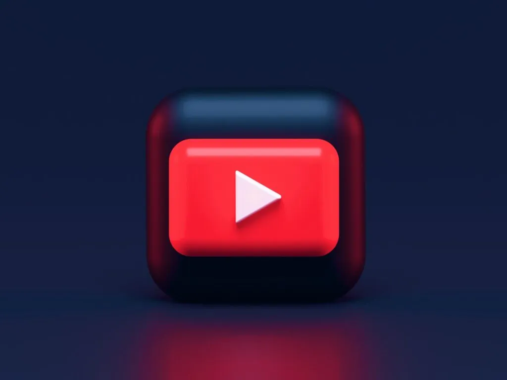 YouTubeの再生ボタン