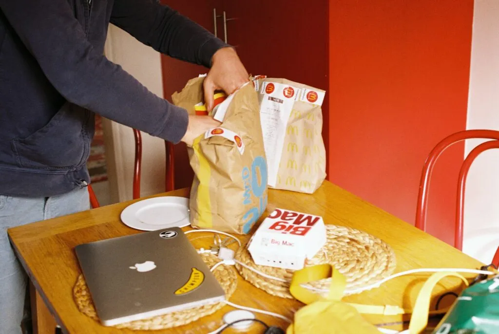 マクドナルドを利用する人